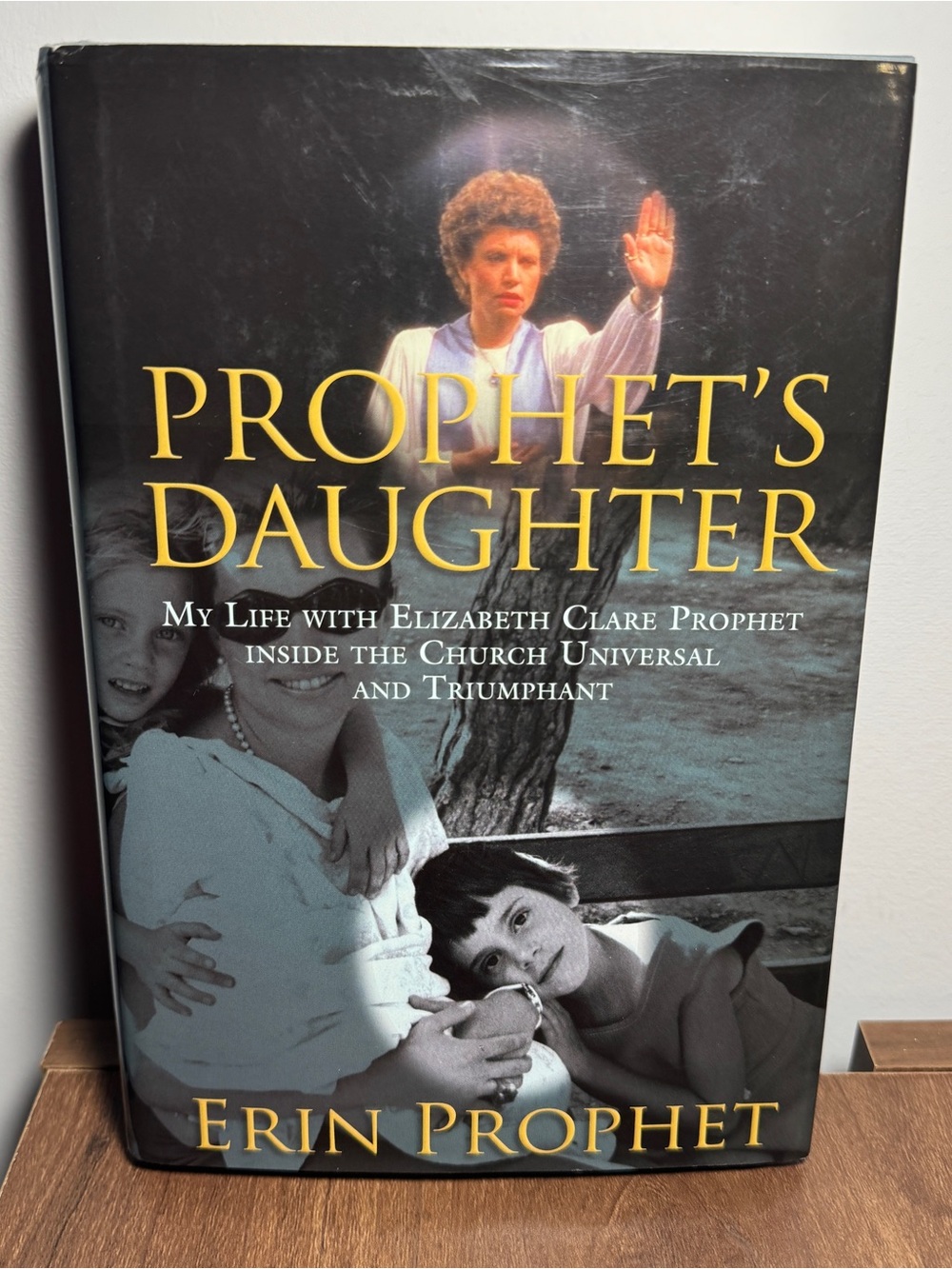 Prophet's Daughter by Erin Prophet — Black & Gold Hardcover Memoir